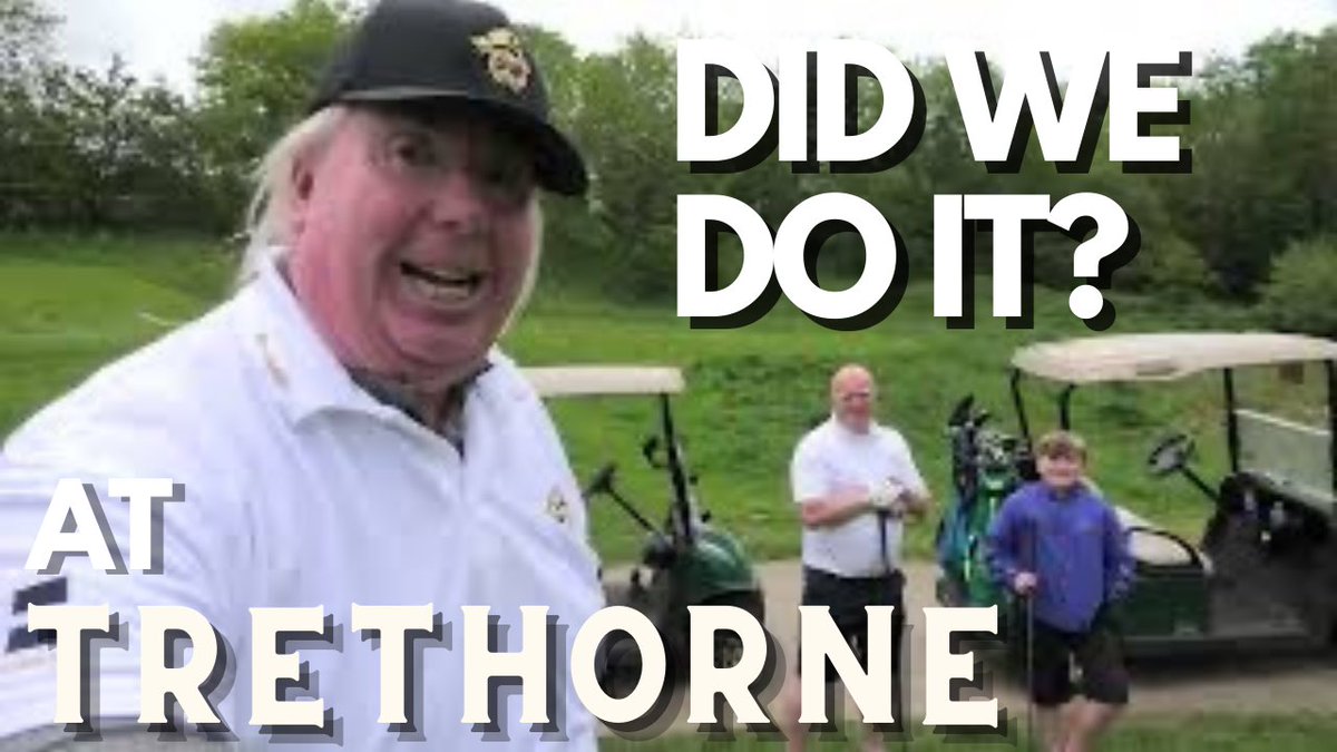In today’s video on Big Oggie Golf… Did we do it? CAN WE BEAT PAR AT TRETHORNE GC PART 03 youtu.be/7byfFuiBzzU via <a href="/YouTube/">YouTube</a> with @kernownelly <a href="/steventreeby/">Steve Treeby</a> and Alfie Treeby at <a href="/Trethorne/">Trethorne Golf Club and Hotel</a> Please watch and RT