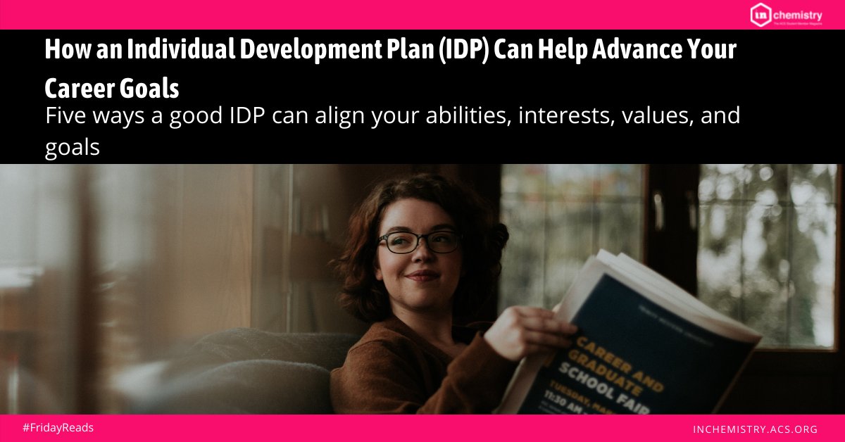 ACSUndergrad's tweet photo. Get tips for creating an IDP that aligns your interests &amp; goals in this #inChemMag article https://t.co/2dWnmn6Tao
#FridayReads https://t.co/fCk4QcwOUy