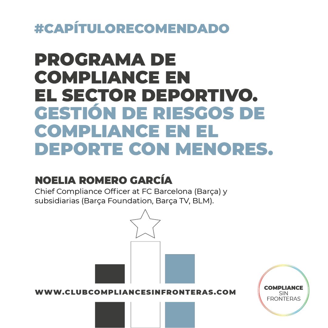 ¡Gracias Noelia por ser parte de CSF!

¿Todavía no eres parte de CSF?
 clubcompliancesinfronteras.com 

#compliancesinfronteras #comunidadcompliance #comunidaddigital #unlibrodiferente
#compliance #anticorrupción #ciberseguridad #riesgos   #culturaetica #culturadecompliance