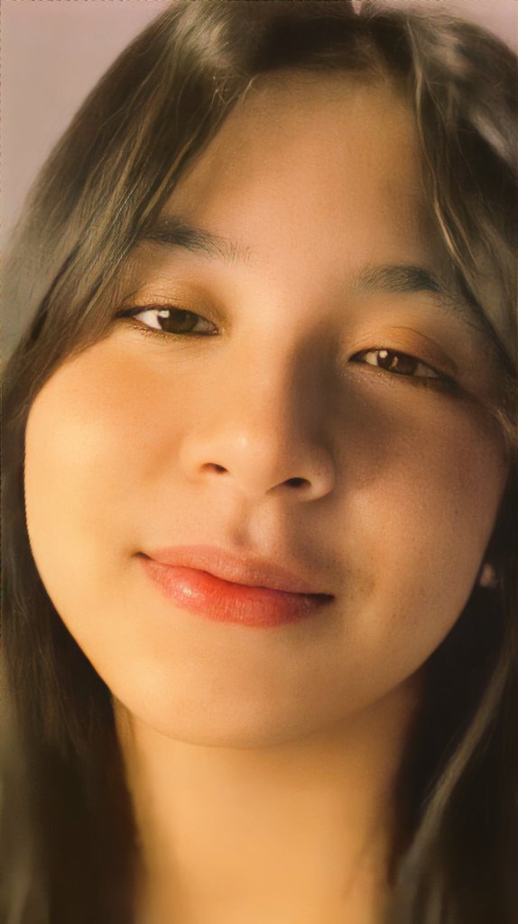 Foto ini dari showroom Azizi kemren, full face