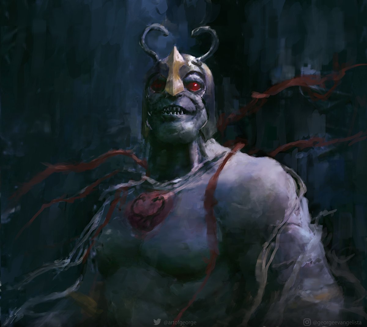 artofgeorge's tweet photo. Thundercats - Mumm Ra https://t.co/91Li9UEjGU
