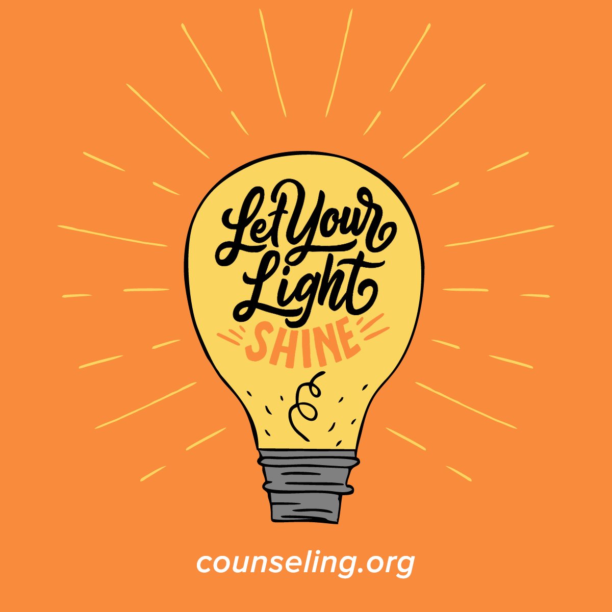 Happy Friday! Here’s a helpful reminder as we head into the weekend! #CounselorsHelp #BurnBrightNotOut