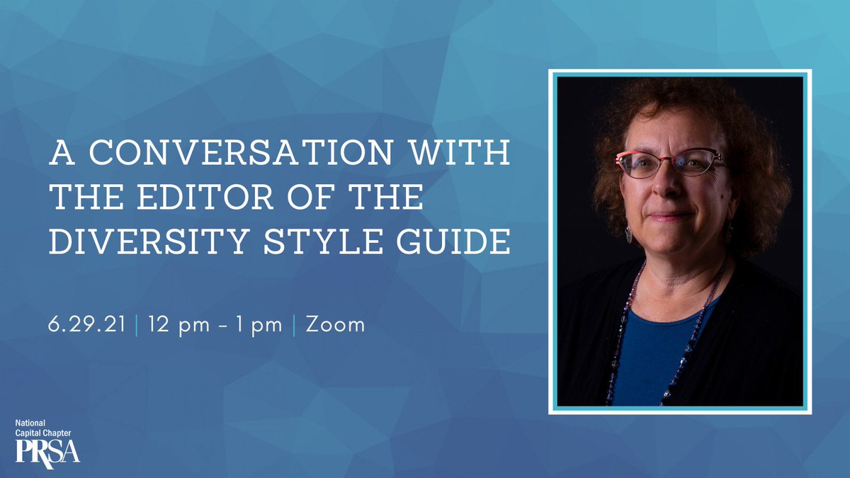 PRSA_NCC's tweet image. Words matter. 

Learn how to ensure your communications accurately portrays the diversity of human experiences with  Rachele Kanigel (@JourProf) of @DiversityStyle #PRDiversity 

Register today 👉 ow.ly/f4WE50F3XKi