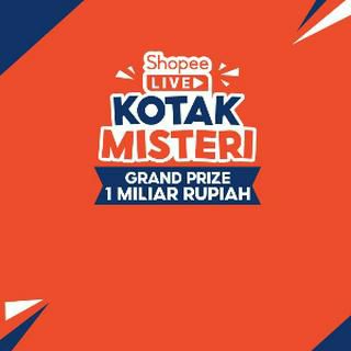 amin712's tweet photo. Shopee Live: Kotak Misteri: Grand Prize 1 Miliar!. Tonton Shopee Official Shop live sekarang: https://t.co/hR0XYPhXlN https://t.co/AWV7eN9ShD