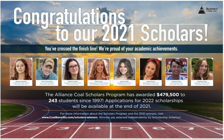EvanJacksonUCPS's tweet photo. Congrats to Dawson Estes, UCHS Class of 2021 graduate, for being selected as an Alliance Coal Scholarship recipient! #TheBraveWay @AllianceCoal @UnionCoSchools https://t.co/BVZFKjwcqq