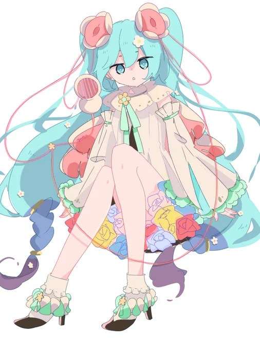 マジミラ2021ちゃん…😇お花かわ 