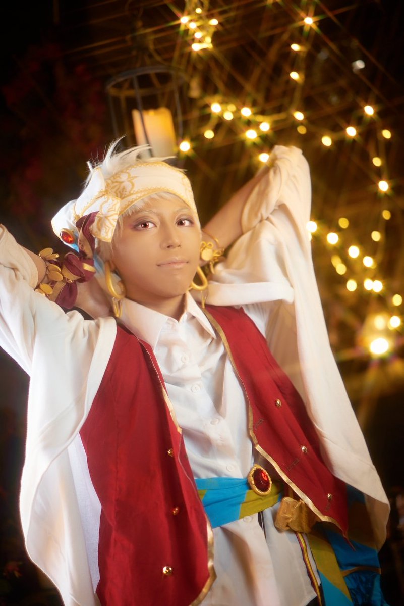 takumi_cosplay's tweet photo. ⚠️コスプレ
#カリム・アルアジーム誕生祭2021
#歌え踊れカリム・アルアジーム誕生の宴2021

俺の誕生日は、たくさん笑う日にしよう！
今夜は宴だな🎶

🦄ℋᵅᵖᵖᵞ ℬⁱʳᵗᑋᵈᵃᵞ🎂Kalim🦦

#ハコスタジオ併せ
#OKphotoFACTORY https://t.co/YrecwuD3N8