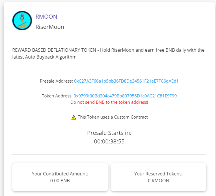 RiserMoon Finance tweet media