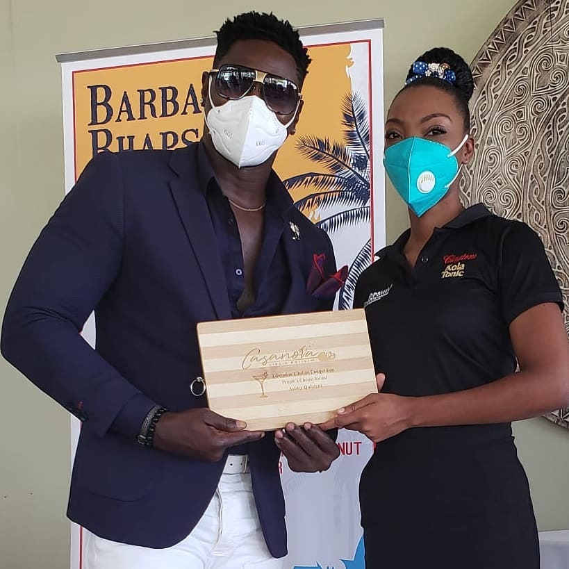 TSBarAcademy's tweet image. Adding to her People's Choice Award Ashley compliments...

It's Nova 
It's Casa
It's Casanova 

@claytonskolatonic
@eltigrebarbados
@sweetfieldmanor
@foursquarerumdistillery 
@bougainvilleabarbados 
@casanovaliquid
@dodibarbados
@ckbarbados

#topshelfbar… instagr.am/p/CQi0gXqAbDX/