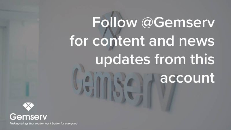 We are now part of Gemserv. Make sure you follow @Gemserv to keep up with our low carbon content, work and news.
 
Follow the hashtag #GemservLowCarbon to ensure you don't miss out on our content

#EnergyNews #LowCarbon