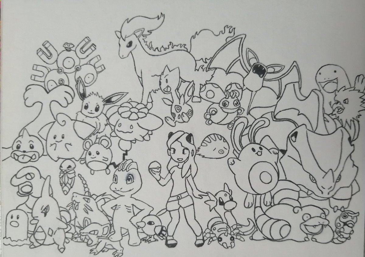 Danfegr's tweet photo. Tercer día de @Mayichii como entrenadora Pokémon 💜 https://t.co/MNL3oUumAM