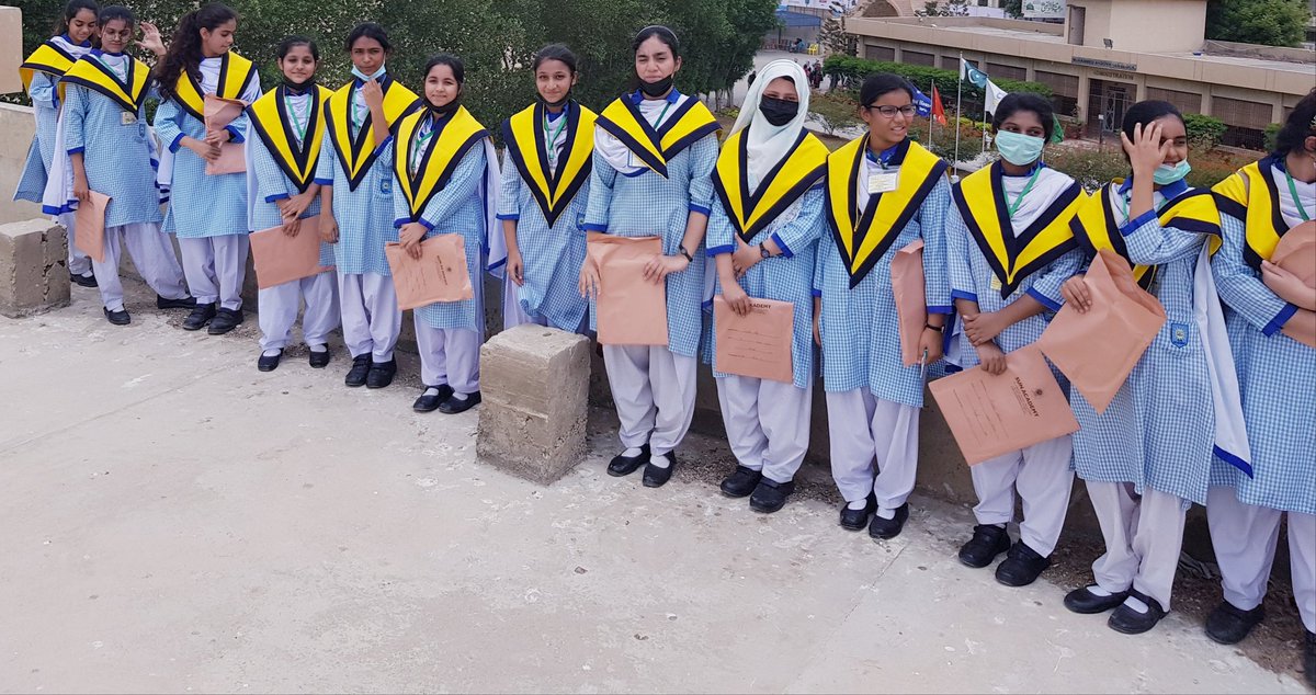 SUN Soarians' last day at school.
Our first batch of Grade X passed out today.
A Big Day!
Wish them all the success in future too.
<a href="/HFS786/">Hira Foundation</a> <a href="/HolmerAcademy/">Holmer CE Academy</a> <a href="/AlyabadCS/">Alyabad Community School</a> <a href="/ournewbees/">Stretton Sugwas C of E Academy Early Years</a>