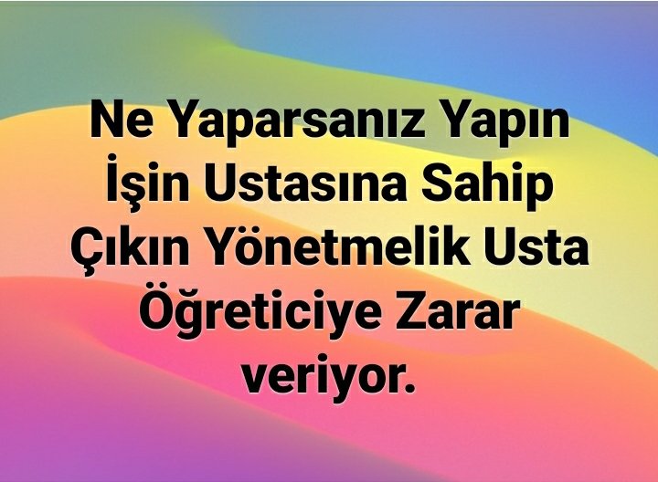 uslueda55's tweet photo. UstayıBitiren Yönetmelik
👆🏻👆🏻👆🏻👆🏻👆🏻👆🏻👆🏻👆🏻👆🏻

@RTErdogan @dbdevletbahceli @ziyaselcuk  @lutfielvan @senolsunat @_aliyalcin_  @tcbestepe  @mebhbogm @HMBakanligi @safran1958 @tcmeb @ybuyuk34 https://t.co/m5vzFoUgqp