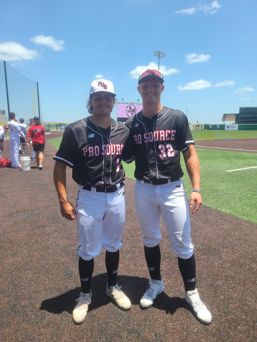 TXSA Gapt Co-Players of the game:
Pro source black 18u

#7 Chris Courrege
JJ Pearce HS
2022
Hitting:
2 hits
RBI

#32 Ben Stevenson
Timber Creek HS
2021
Hitting:
Home run 
3 RBI

<a href="/texas_scouts/">Texas Baseball Scouts Association</a> <a href="/prosourceteam/">Pro Source Athletics</a> 

#gapttournaments #Railroader
