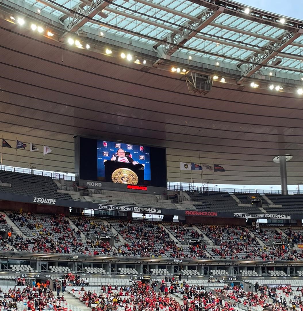 #FinaleTOP14
Philou, tes GIFs, ton humour et ta passion du sport nous ont tant porté durant toutes ces années ! 
Tu nous a montré que tout est possible quand il y a de l’amour. Nous te rendons hommage ce soir 🙏🙌