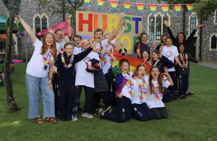 HurstDiversity's tweet photo. Thank you to everyone that made our first #HurstPride such a success. We accept you all #Be #Yourself at Hurst. We will be back even more fabulous next year. #HurstPride #RainbowFriday #PrideMonth #LoveisLove #Bentley https://t.co/xAR8yWdtgj
