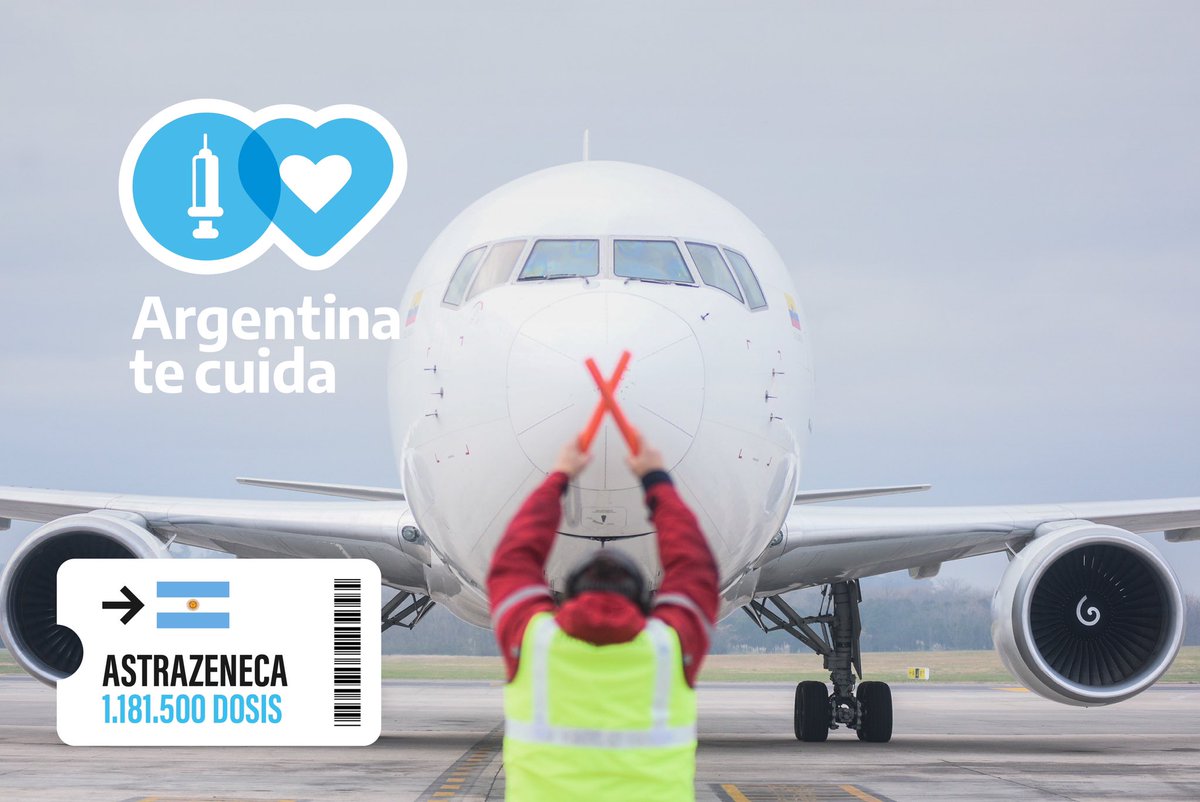 PrimeroGenteAr's tweet photo. 25 MILLONES DE VACUNAS EN SUELO ARGENTINO 🇦🇷

Estamos más cerca de la vida que queremos.

#ArgentinaTeCuida💉💙 https://t.co/ySHeibZdUN