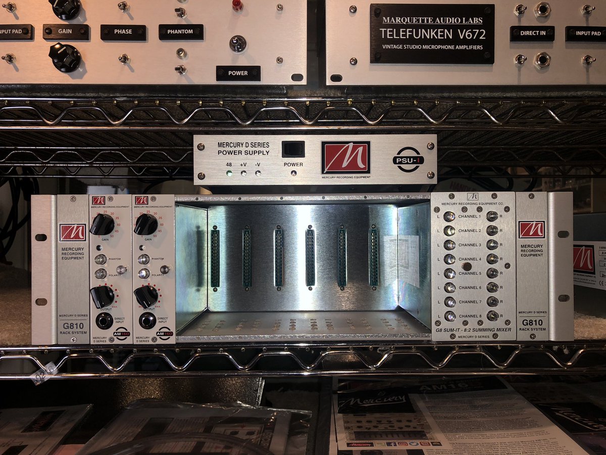 Mercury G810 Rack Systems!