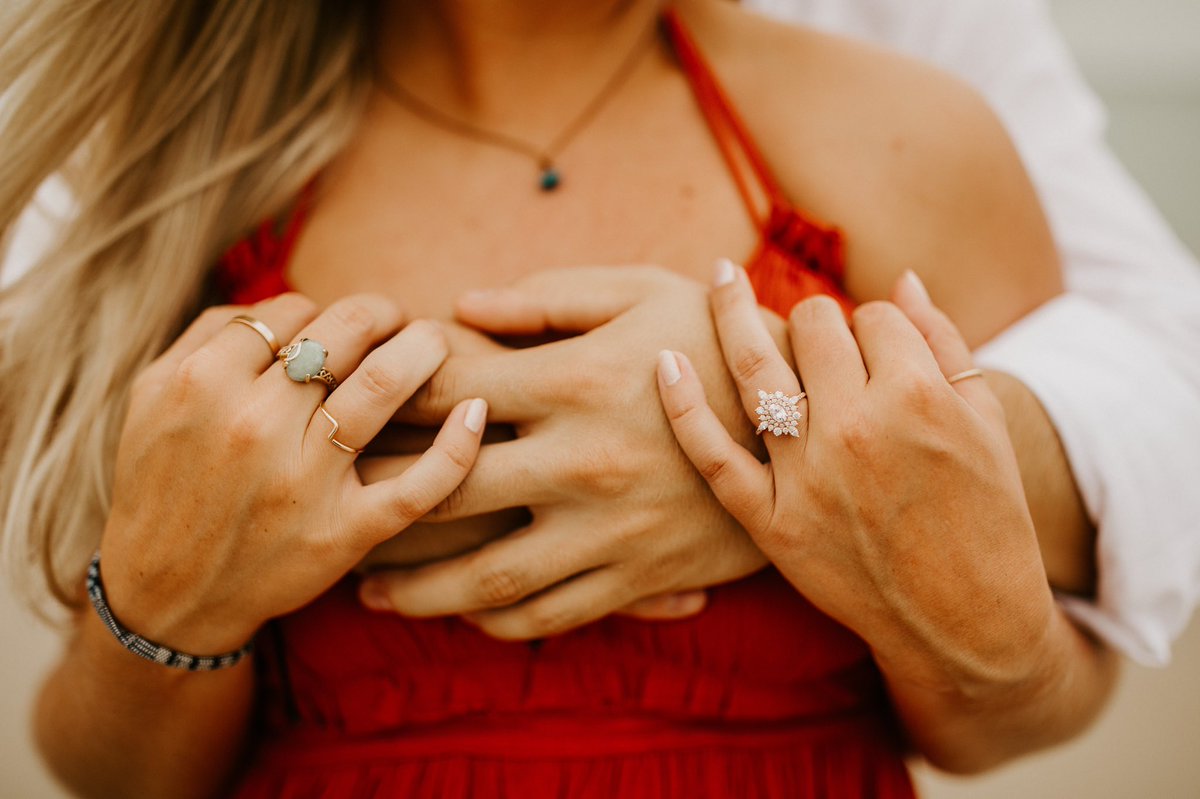 fun fact: I wore this dress on our first date ;)