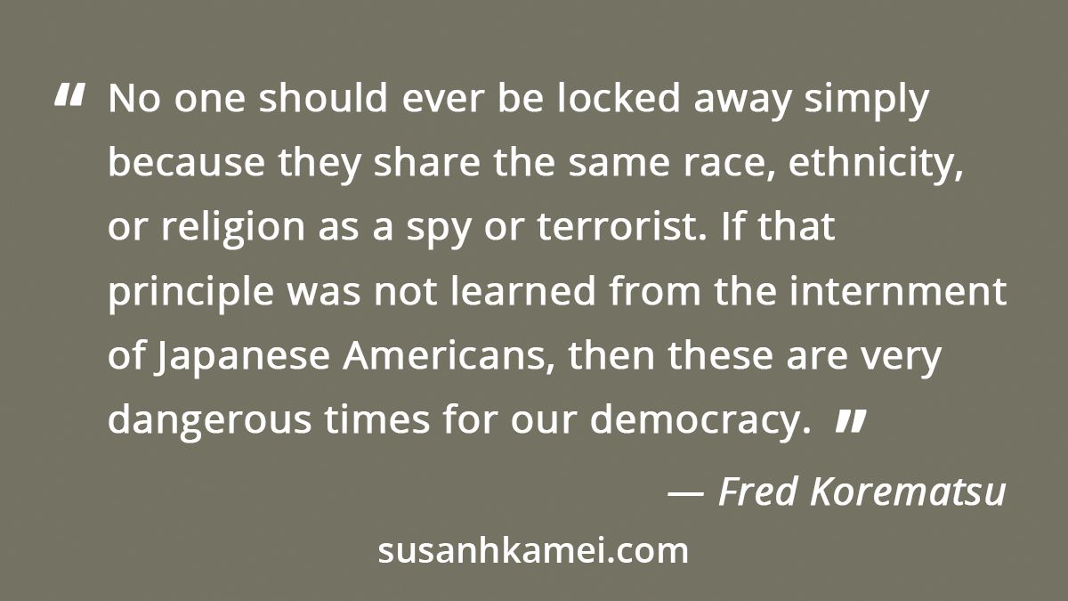 susanhkamei's tweet photo. Fred Korematsu was a #JapaneseAmerican #civilrights activist who resisted incarceration and lobbied Congress to pass the Civil Liberties Act of 1988. He was awarded the Presidential Medal of Freedom in 1998. https://t.co/sFTl7naCii