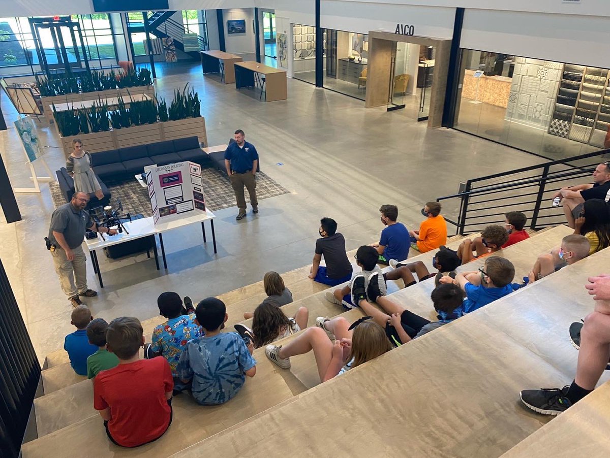 FishersMPG's tweet photo. Our campers had a ton of fun building robots and learning about STEM at our Robotics Camp! 🛠 https://t.co/JnunUrcd77