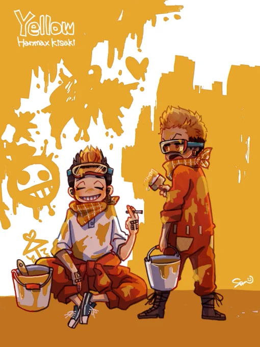 卍/半稀
【yellow】

今オレが、どれだけ幸せかなんてさ、
気付いてねぇだろ?鈍感野郎。 
