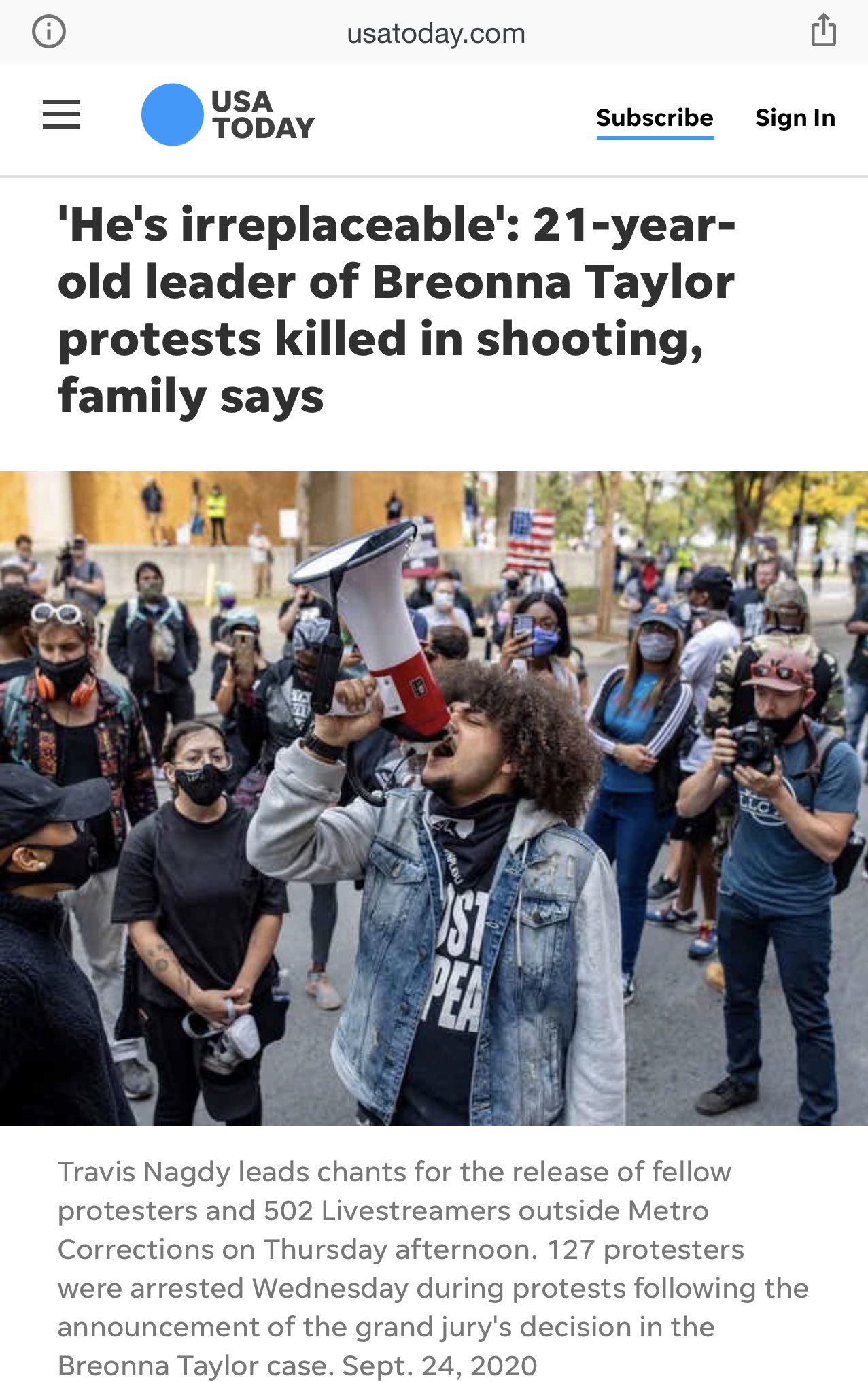 Joy 🐎 Priest on Twitter "Louisville writer & activist Quintez Brown