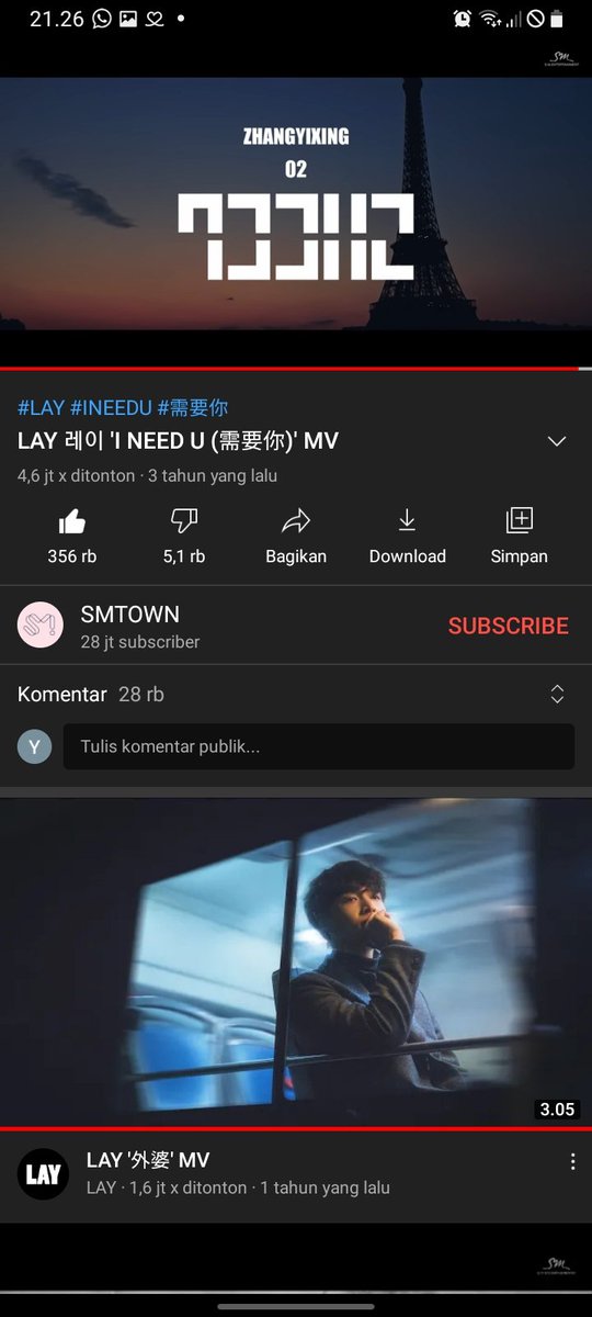 mutftihs's tweet photo. Hola moots, ayoo ikutan streaming partyπ
#ZYXInaStreamParty
#LayINeedU5M
@layzhang https://t.co/qN54HhXSNI
