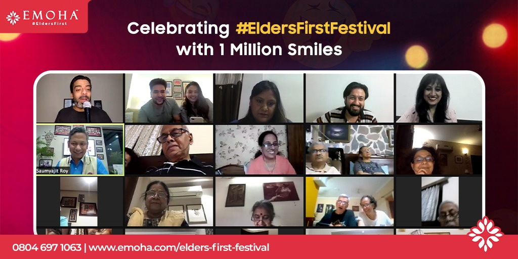 Jump into an evening of uncontrollable giggles and laughs. Join <a href="/Jeeveshu/">Jeeveshu</a> Ahluwalia at #ElderHour. Tune in to India's 1st ever #EldersFirstFestival now. Hurry up &amp; grab your seat now. Sign up for free via bit.ly/3xhvHck or call us at 08046971063.