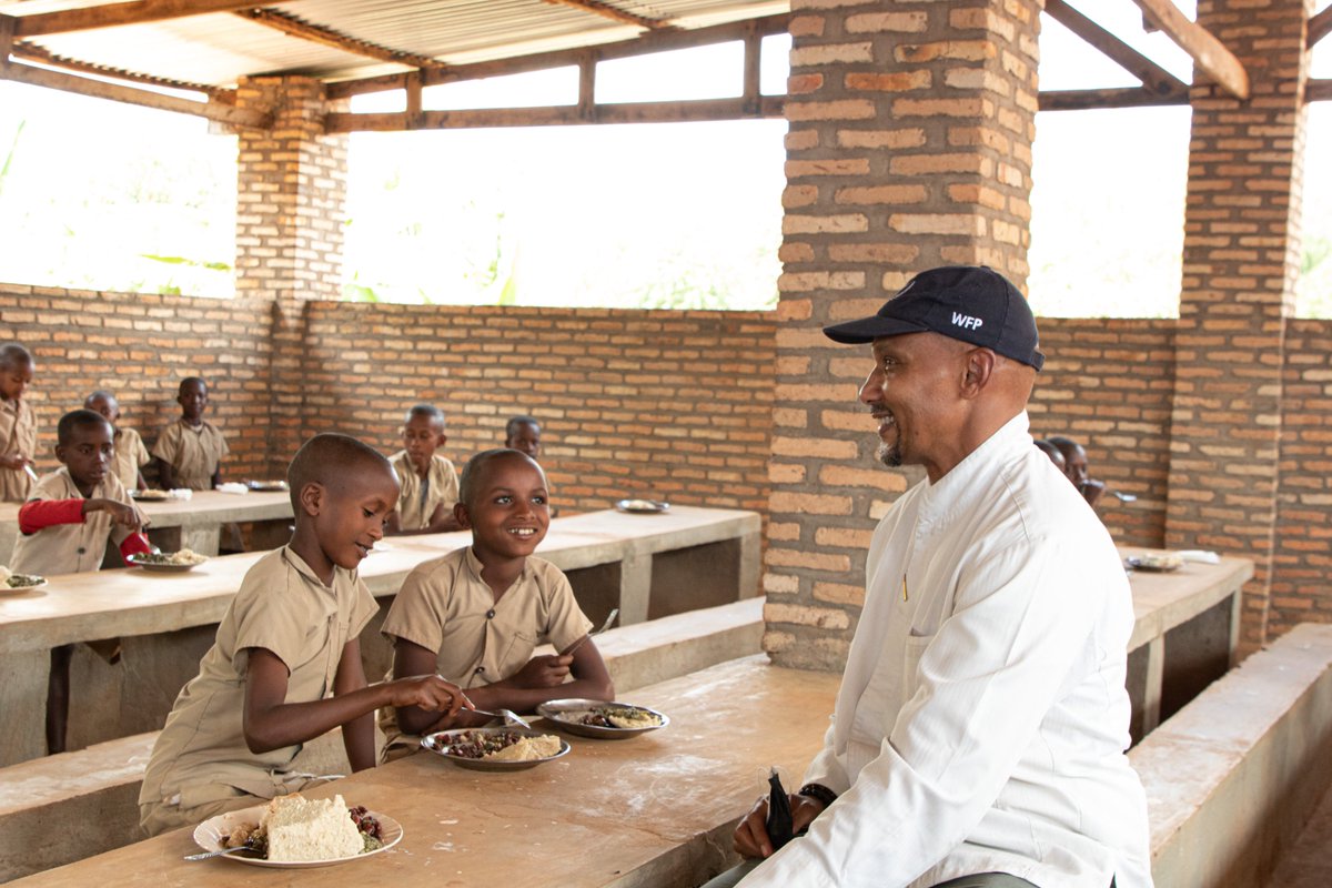 HousainouTAAL's tweet photo. What a beautiful moment it was to share meals with and see children enjoying delicious healthy meals made of locally produced nutritious foods. 
@cocorestaurants
#ChangingLives https://t.co/PgvMO4dcN5