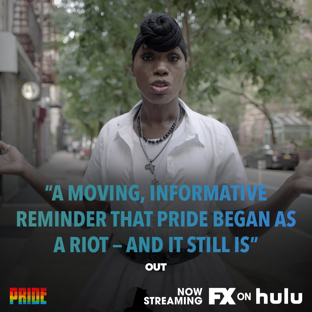 FXDocs's tweet photo. Riot. Revolution. Remembrance. Stream all episodes of #PrideFX now on #FXonHulu. https://t.co/1MI8zMzFOm