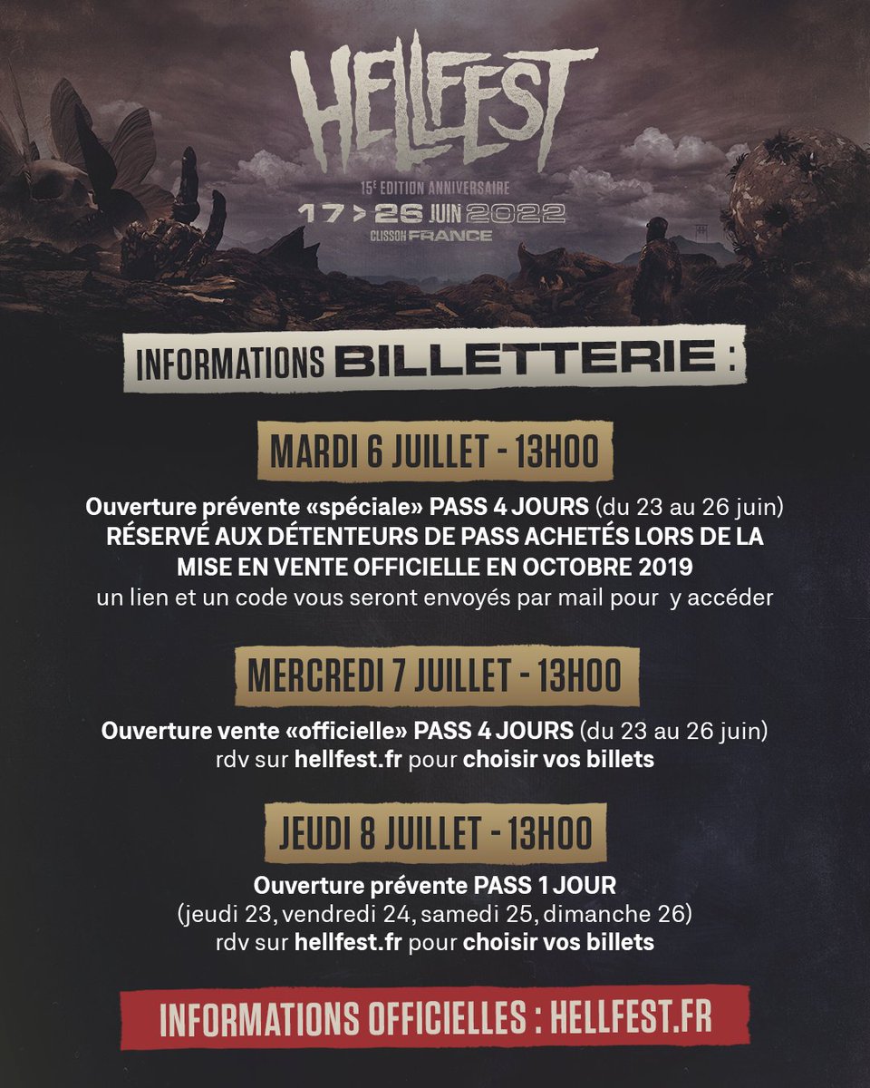 Hellfest Open Air Festival tweet media