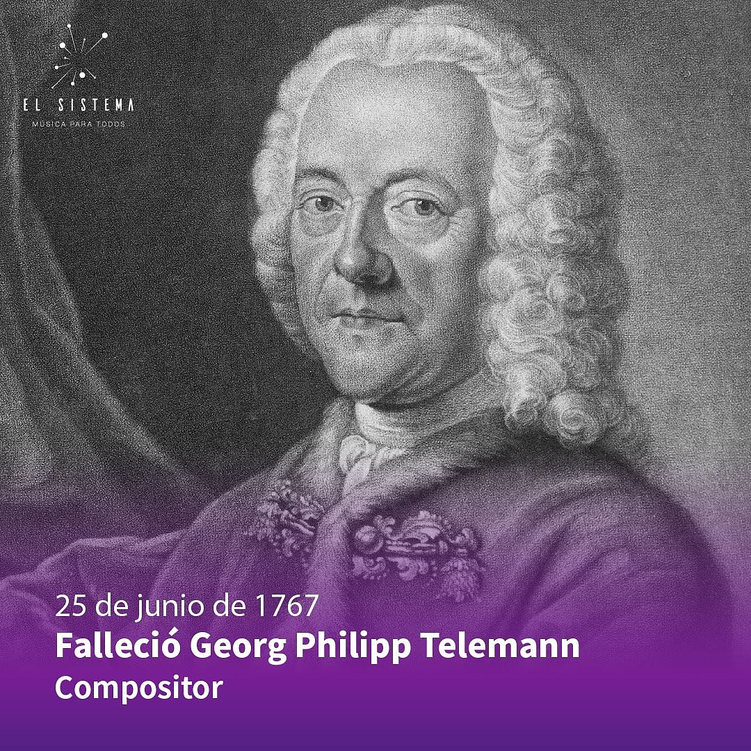 Su producción musical se divide en música instrumental y vocal, de las que destacan más de 40 óperas, 12 series de cantatas para todos los domingos y festividades del año y numerosos oratorios, como La muerte de Jesús (1755), Israel liberado (1759) o El día del Juicio (1762).