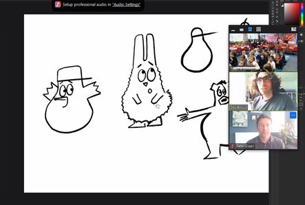 ThurnbyMead's tweet photo. Chestnut Class were so excited and inspired today after their live Zoom session with award winning illustrator @splitwigs 🖍 🐻They were so lucky to attend the masterclass too and were fascinated to watch Sav drawing. Thank you @LeicesterWiT @SDSALeicester 😊#bearmoves #iambear https://t.co/fUycbrKojS
