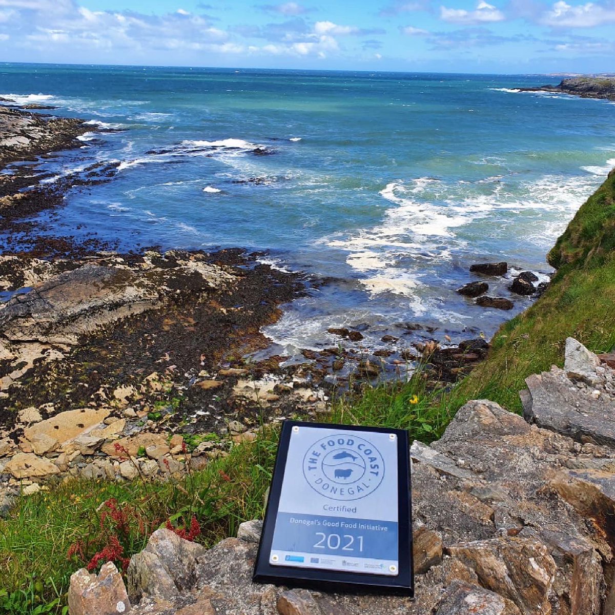Donegal_food's tweet photo. Beautiful day to be driving around #Donegal delivering plaques to our certified @foodcoastdonegal members…

#donegalfood #foodcoastdonegal #donegal #hospitality #staycations #donegalforthesummer #artisan #foodproducers #cafes #restaurants #hotels https://t.co/f2dSoMLDvH
