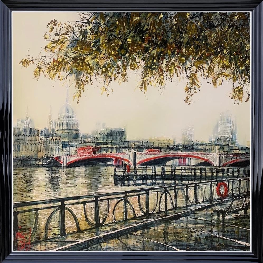 HaddonGalleries's tweet image. Southbank Stroll by Nigel Cooke
#haddongalleries #torquayartgallery #southbank #London