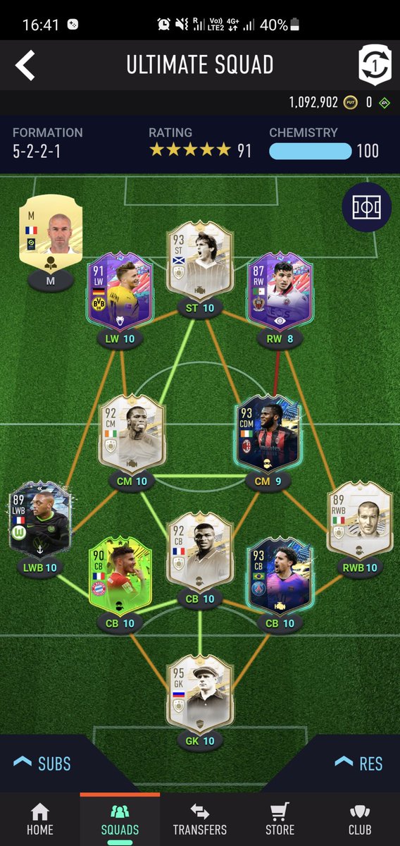 MaximeKappler's tweet photo. @AxoskillYt Salut Axo!
Voici ma team, je joue en 442 avec dalglish et Drogba en pointe. Marqui en mec avec Kessie.
Je cherche à remplacer Atal mais même avec 8 de col il est très bon! https://t.co/HhtPcP20ZQ
