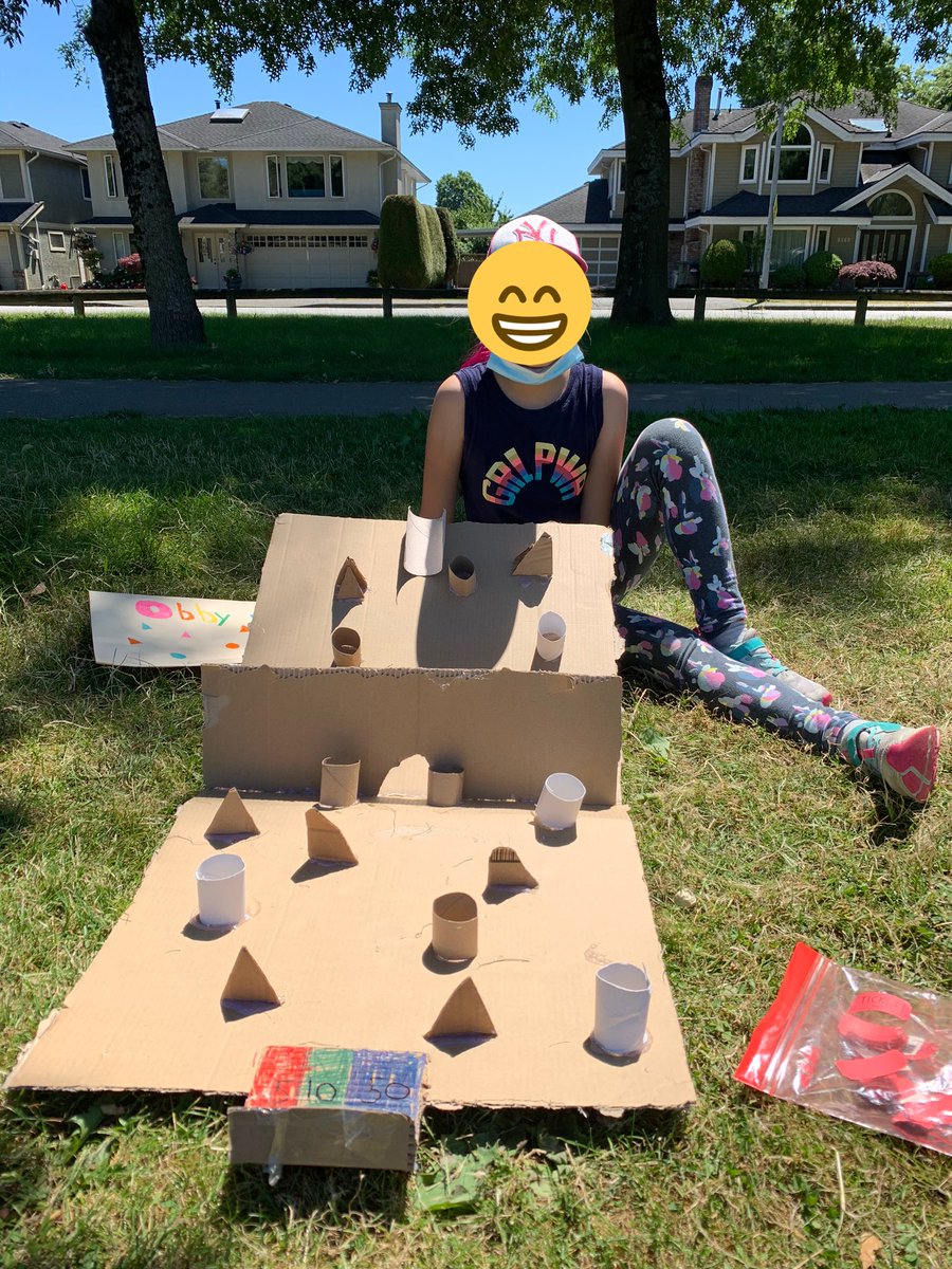 EktaaSingh3's tweet photo. Div 4 ended off our unit on simple machines by creating arcade games using what we learned. We also invited classes to come and (safely) try our games! #cainesarcade #simplemachines #cardboardarcade https://t.co/6q5C0Ub0t4
