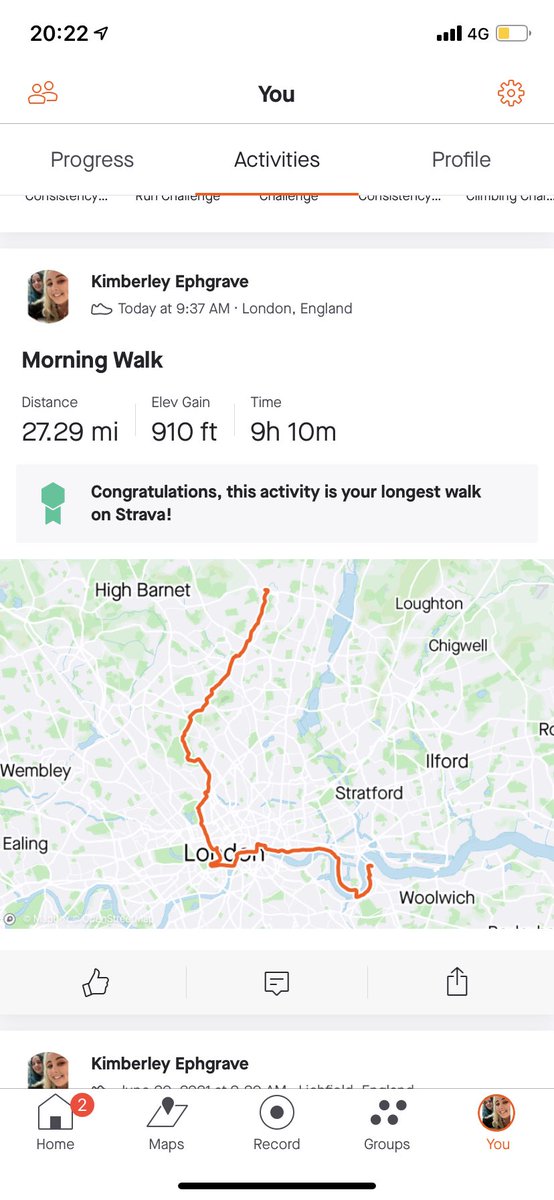 kim_ephgrave's tweet photo. 27 miles completed across London for @MindCharity on 23.06.21

A massive £1,115 raised for such a worthy cause! https://t.co/Wo6cZsACyB