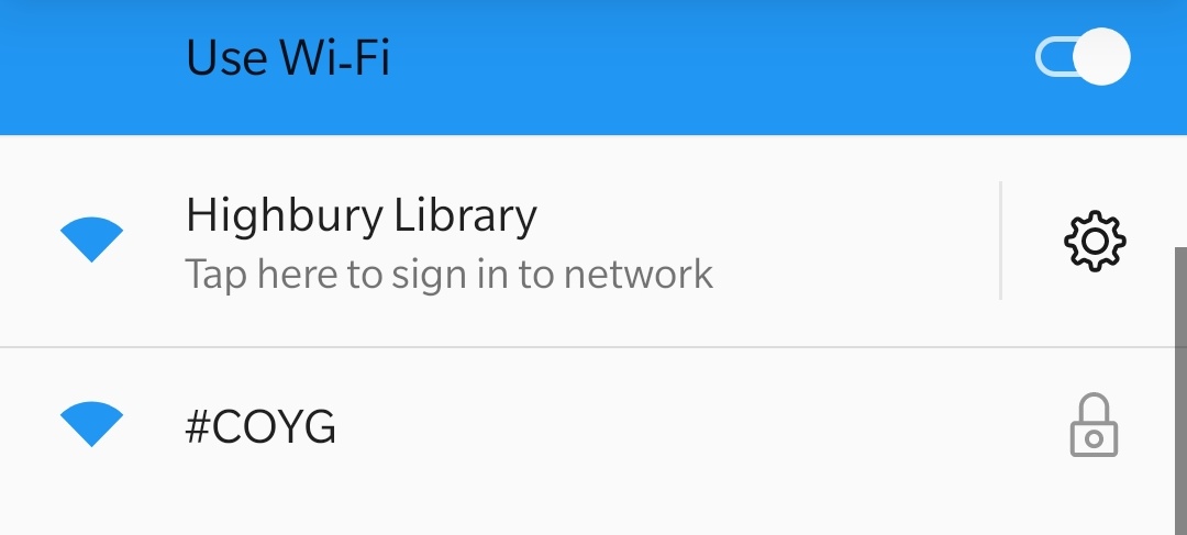Jonesvision's tweet photo. N5 Wi-Fi options 😍 #AFC #Arsenal https://t.co/3YVWlYoZV1