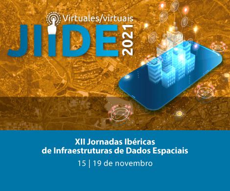 JIIDE 2021 - Ecossistemas Digitais e Interoperabilidade- Últimos dias para submissão de comunicações e workshops até 30 de junho de 2021. Veja mais em: dgterritorio.gov.pt/JIIDE-2021
