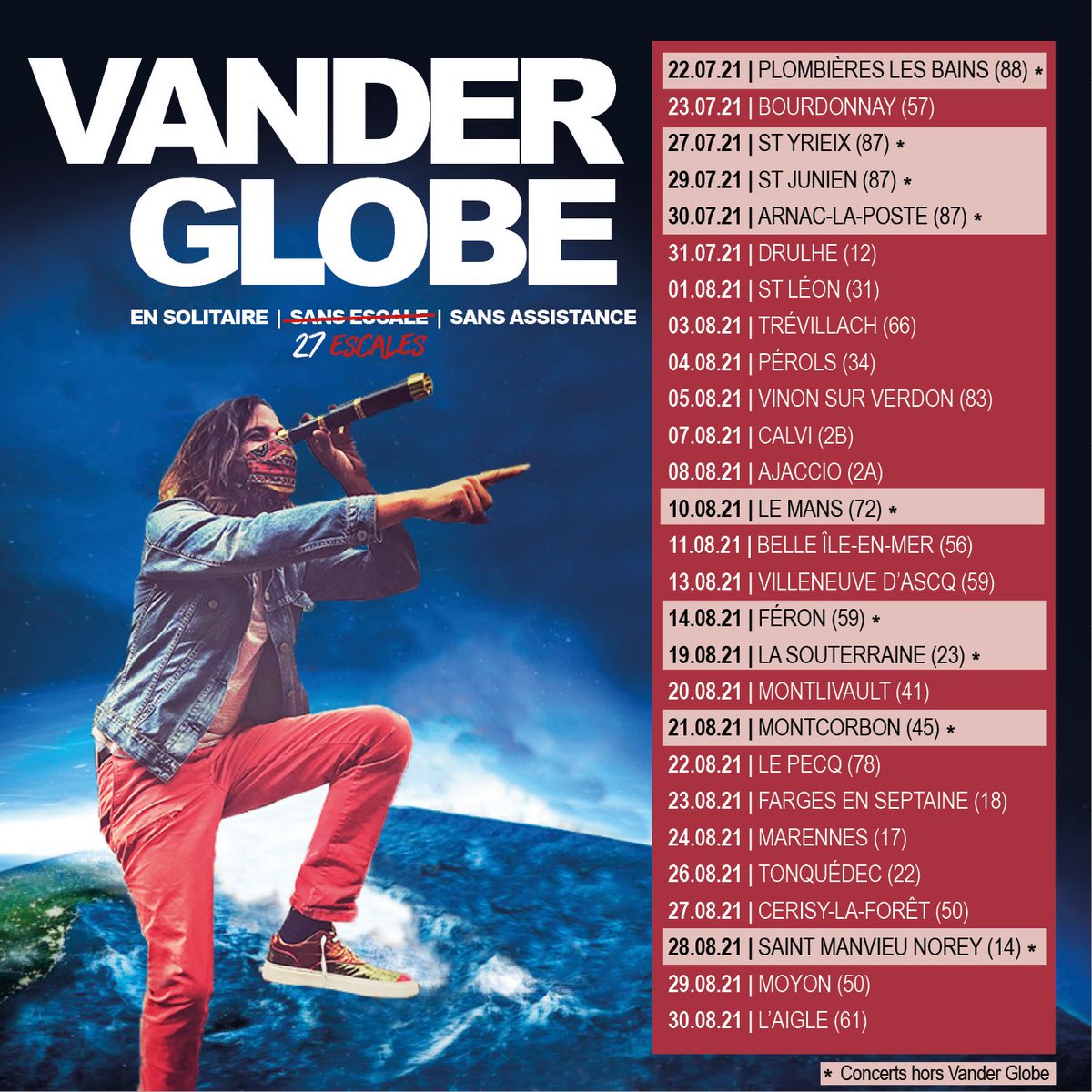 ⛵⚡L’été sera dingue !!⚡⛵ 
Alors, on se voit à quelle escale ?? 😜