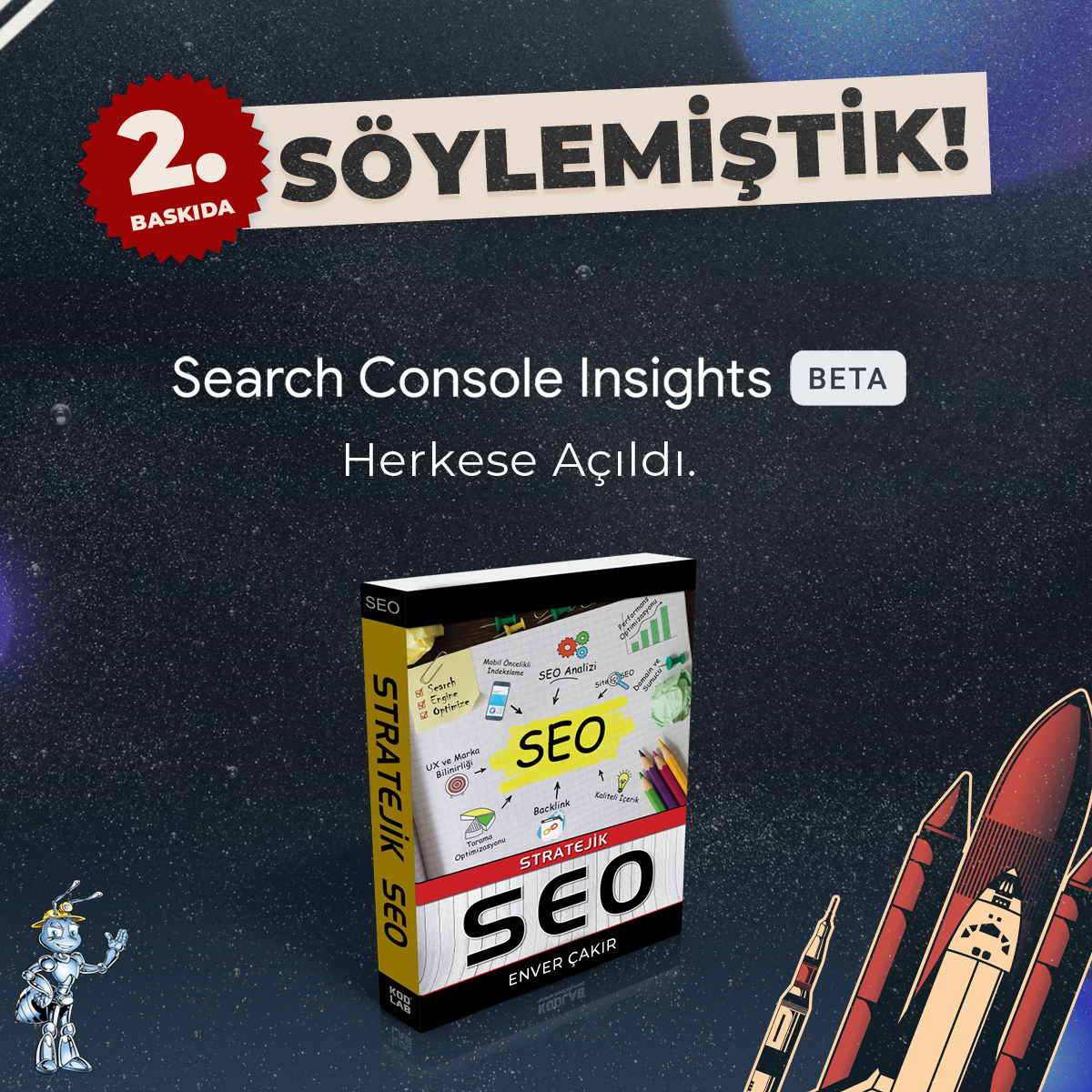 StratejikSeo's tweet photo. Stratejik SEO Kitabında Belirttiğimiz Gibi Search Console Insights Beta Herkese Açıldı. #stratejikseo #searchconsole https://t.co/1Uj7PfQ5b6