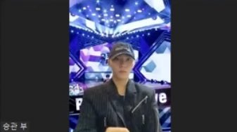 kidmingyu's tweet photo. also im ??? seungkwan suddenly put on his anyone perf costume?1??1 just how😭😂😭😂😭 https://t.co/pDeL9qfh4d
