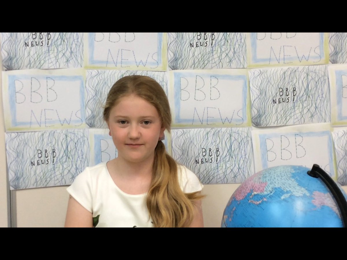 BbBSchool's tweet photo. Move over BBC news! This is the BBB news! We have written(and expertly presented) our news reports that are full of fabulous features! Well done everyone! https://t.co/f3GJsPfkzH