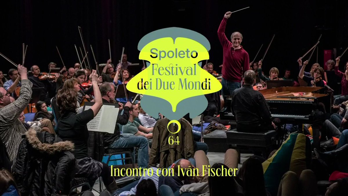 Incontro con Iván Fischer fb.watch/6lGwdE864k/ via <a href="/FacebookWatch/">facebookwatch</a> <a href="/FestivalSpoleto/">Festival di Spoleto</a>