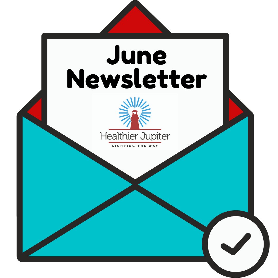 The forecast is a happy and healthy summer ☀ Read Healthier Jupiter's newsletter for ways to get more involved in your community!  - mailchi.mp/da8e23d1095b/g…
