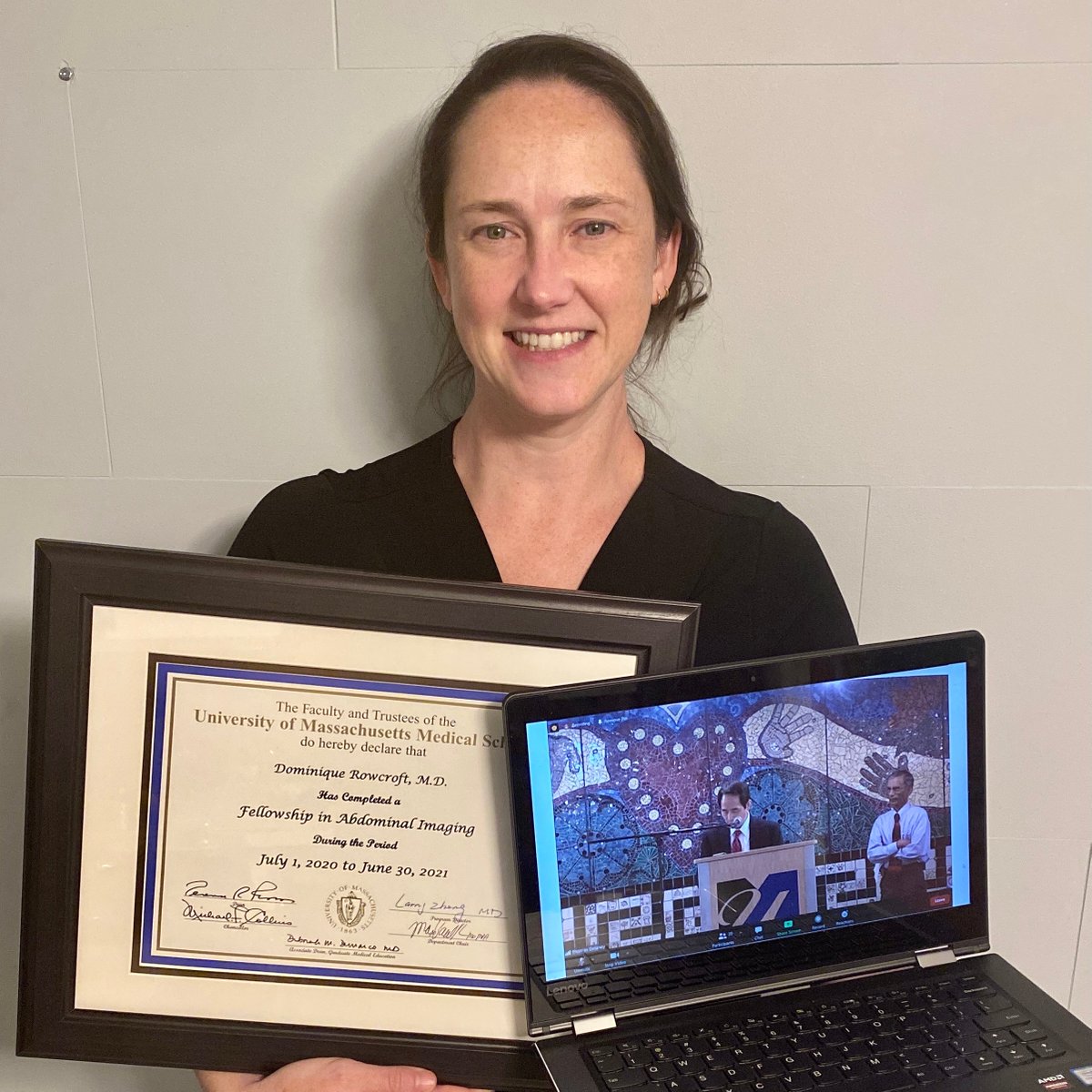 Dominique Rowcroft, MD (@rowcroftmd) on Twitter photo My LAST graduation!! 😱👩🎓 <a href="/UMassRadFellow/">UMass Chan Radiology Fellowships</a> @UMMSRadiology #radres #radwomen My LAST graduation!! 😱👩🎓 <a href="/UMassRadFellow/">UMass Chan Radiology Fellowships</a> @UMMSRadiology #radres #radwomen