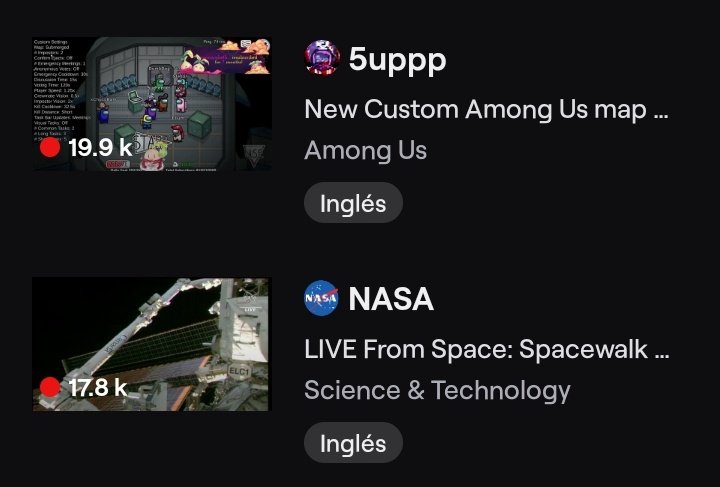 when you have more viewers than the NASA #5upmerged
