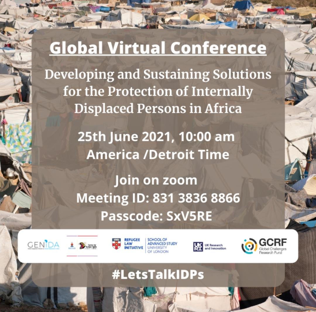 GenidaNetwork's tweet photo. Presenting now is Ms Nicoline Nwenushi From Cameroon on the inclusion of IDPs in peace building initiatives
#LetsTalkIDPs
@CHR_HumanRights @ICVA_Displaced @RLI_News @IDPs_Panel @IDMC_Geneva https://t.co/wMenQoGmNW
